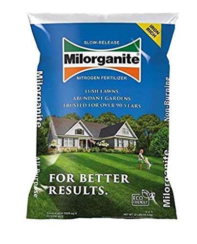 Milorganite 62036-MW Organic Milorganite Fertilizer, 32-Lb. - Quantity 1 (1, 32 lbs)
