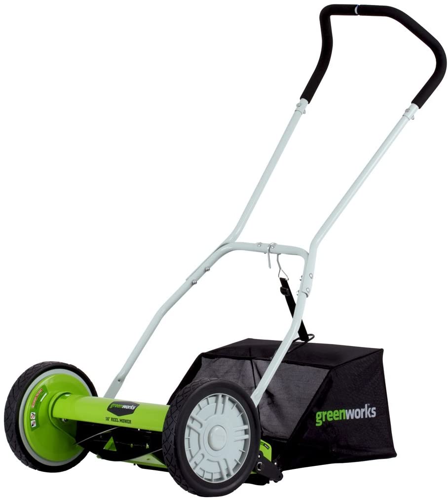 Greenwork reel mower for bermuda