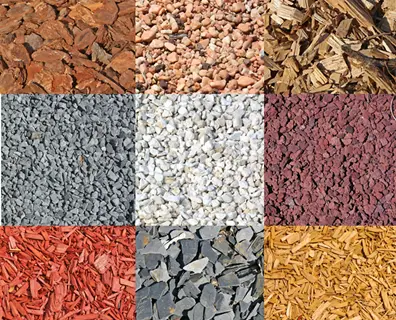 choosing a mulch, different types of mulch