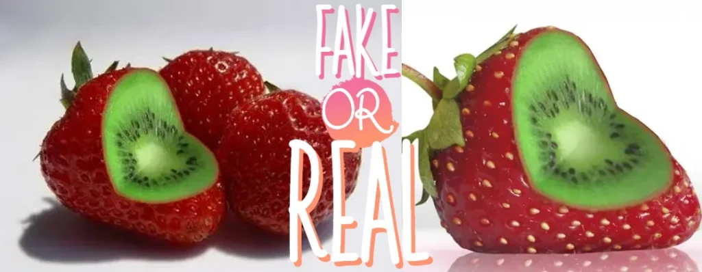 fake or real strawberry kiwi
